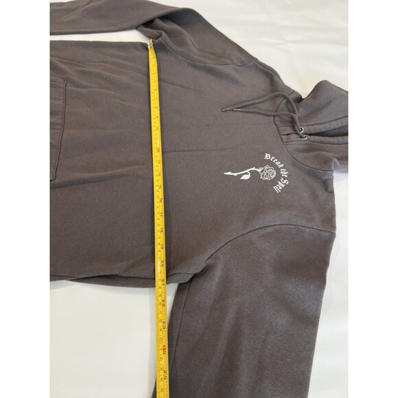 Disney Sz M Our Universe Beauty and The Beast "Break The Spell" Grey Hoodie a - Picture 5 of 5